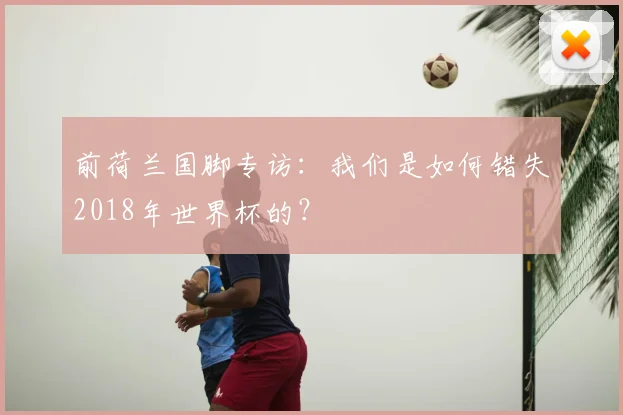 前荷兰国脚专访：我们是如何错失2018年世界杯的？